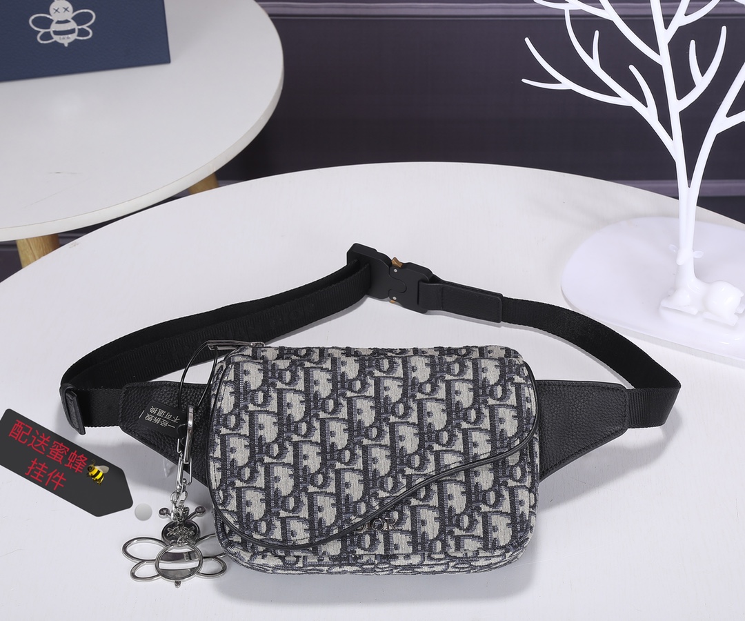 D*ior Top Bag 19*14*6cm