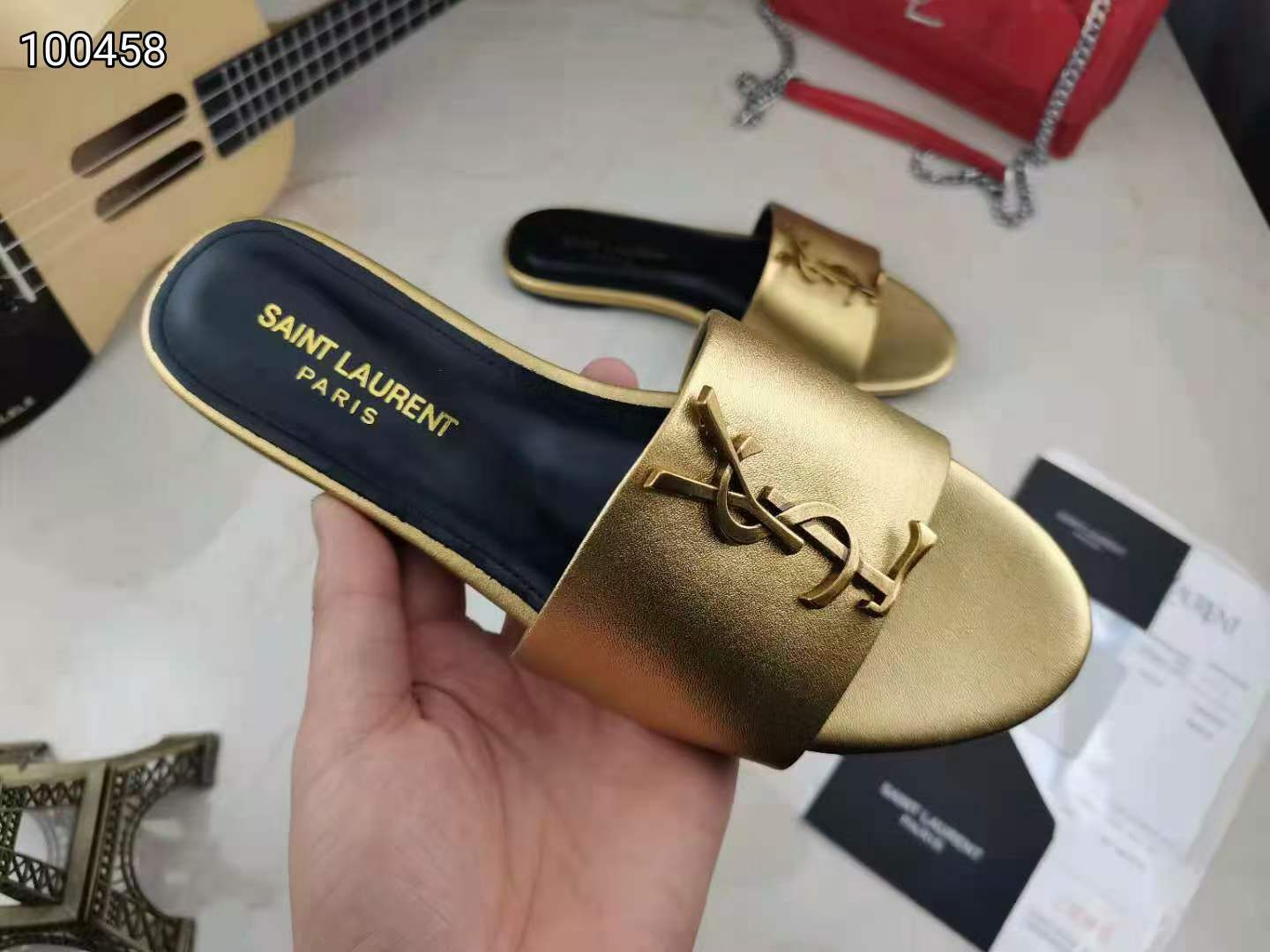 Women Y*SL Top Pumps