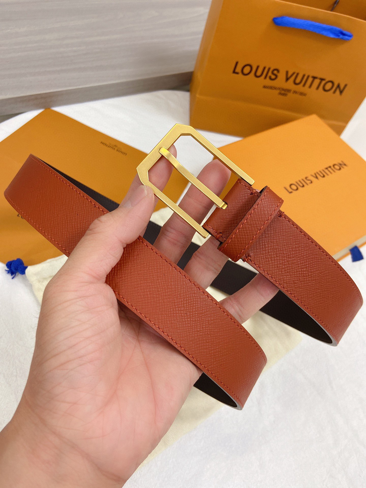 L*ouis V*uitton Belts Top Quality 35MM