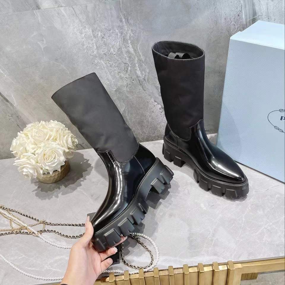 Women P*rada Top Sneakers