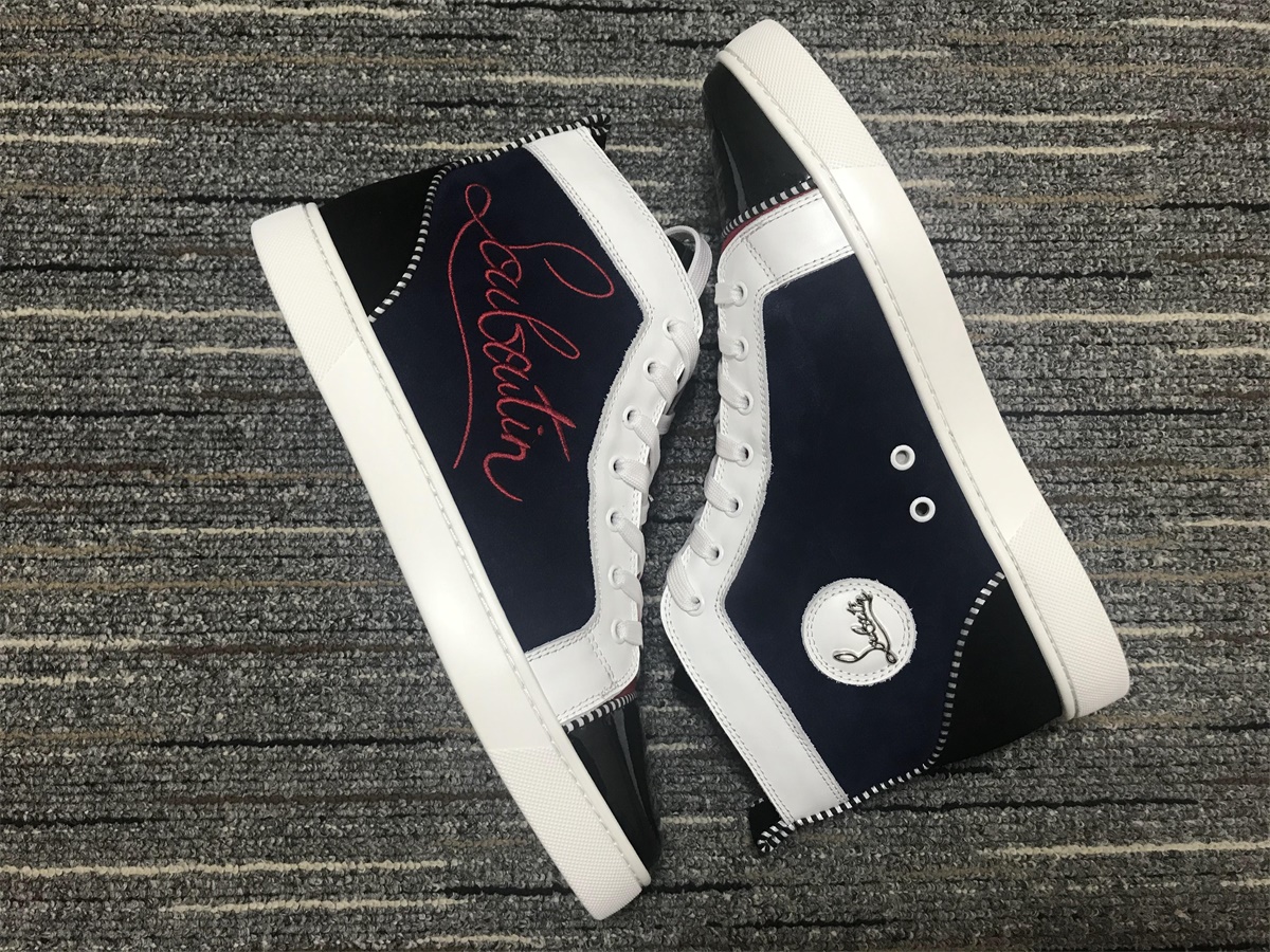 C*ristian L*uboutin Suede Leather Sneaker