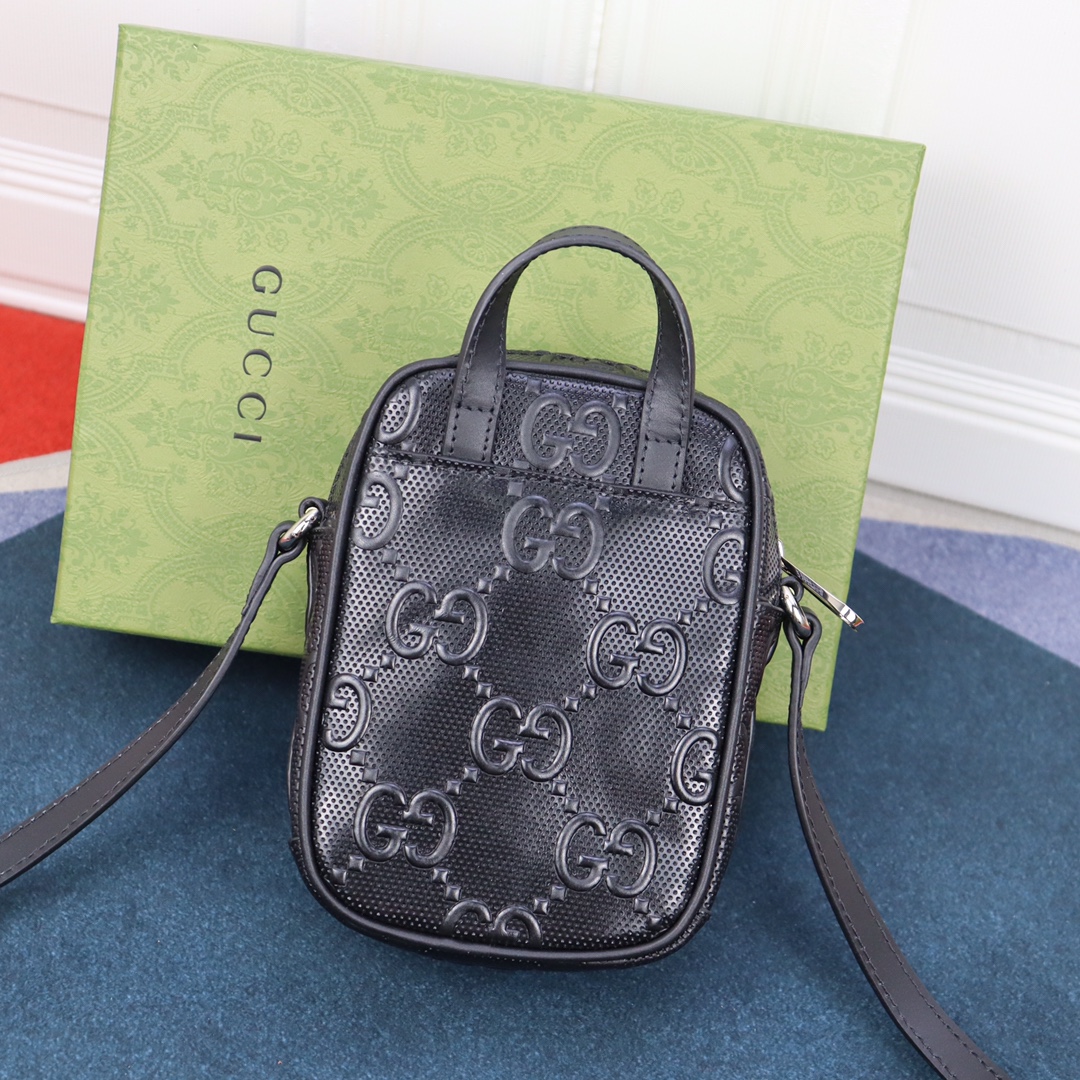 G*ucci Bag Top Quality 12*16*7CM