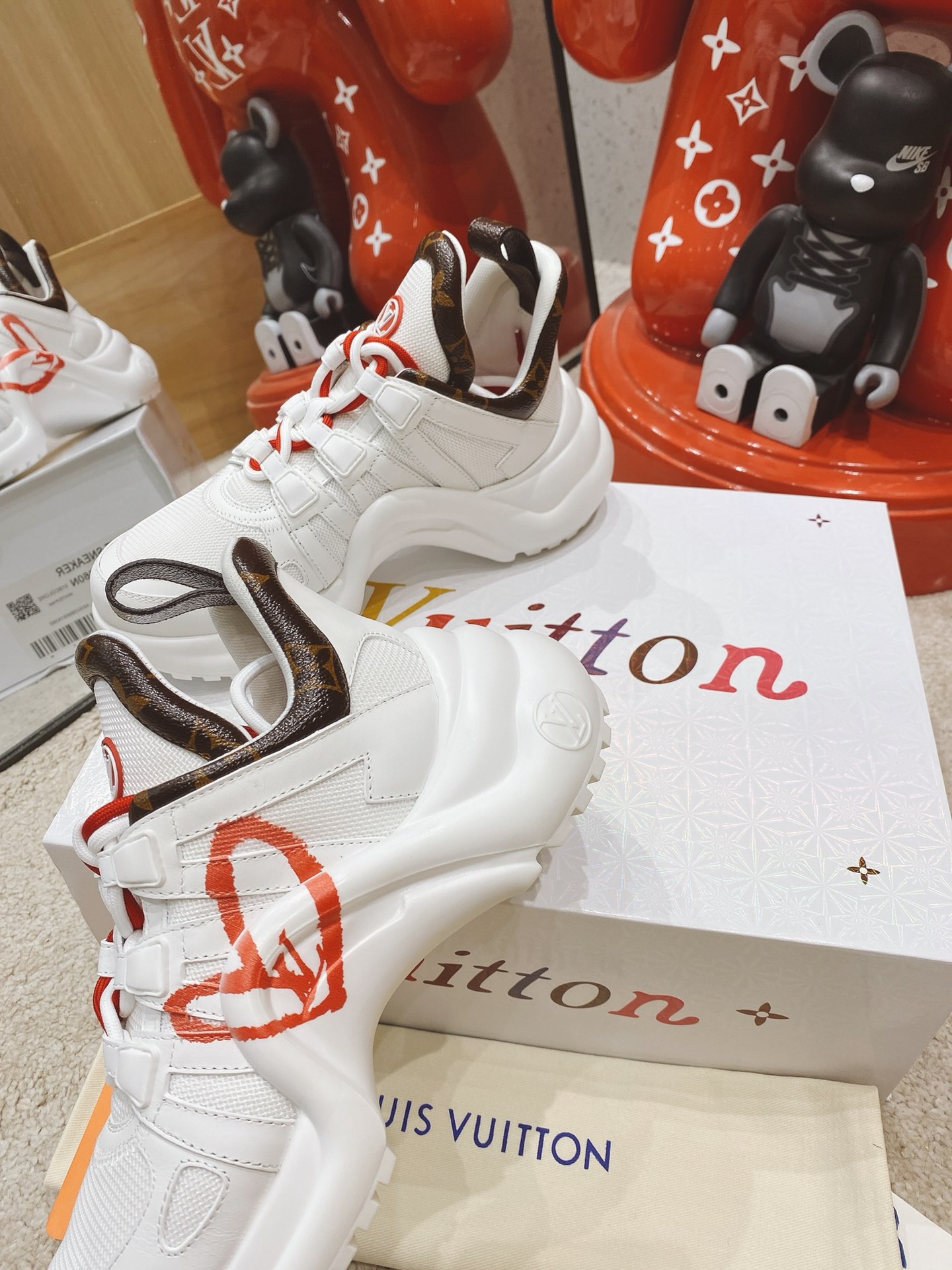 Women L*ouis V*uitton Top Sneaker Top Sneaker