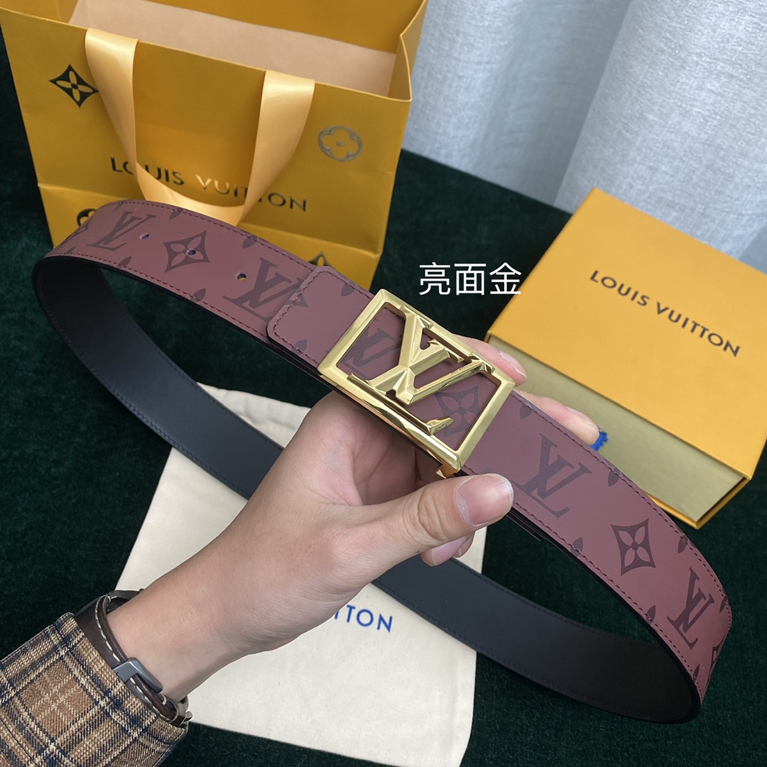 L*ouis V*uitton Belts Top Quality 40MM