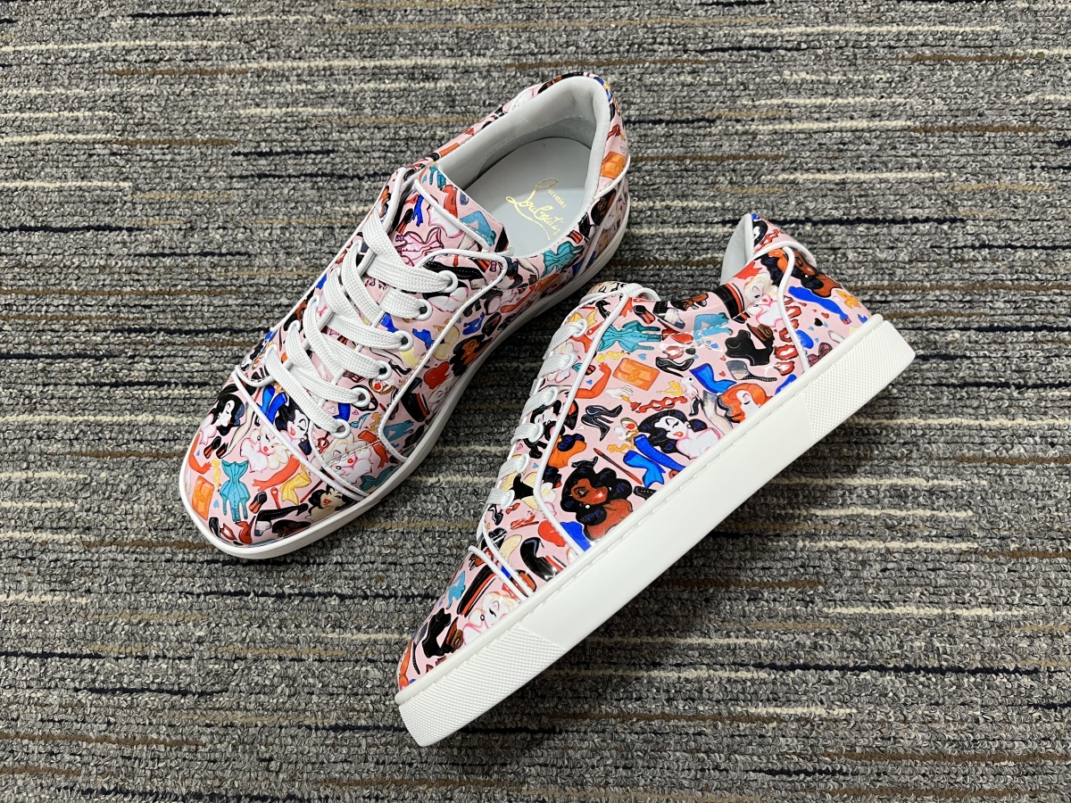 Men C*hristian L*ouboutin Low Top Sneakers