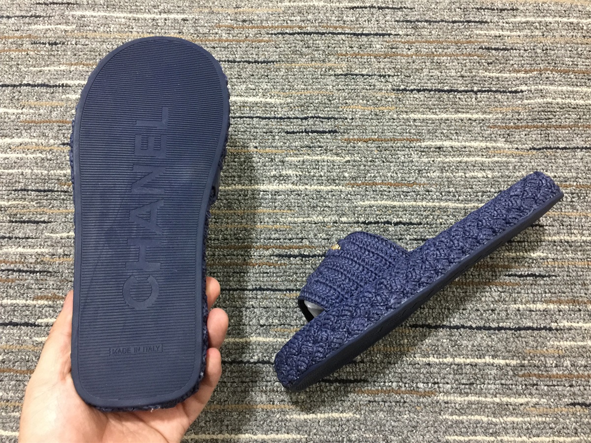 Women C*hanel Top Slippers