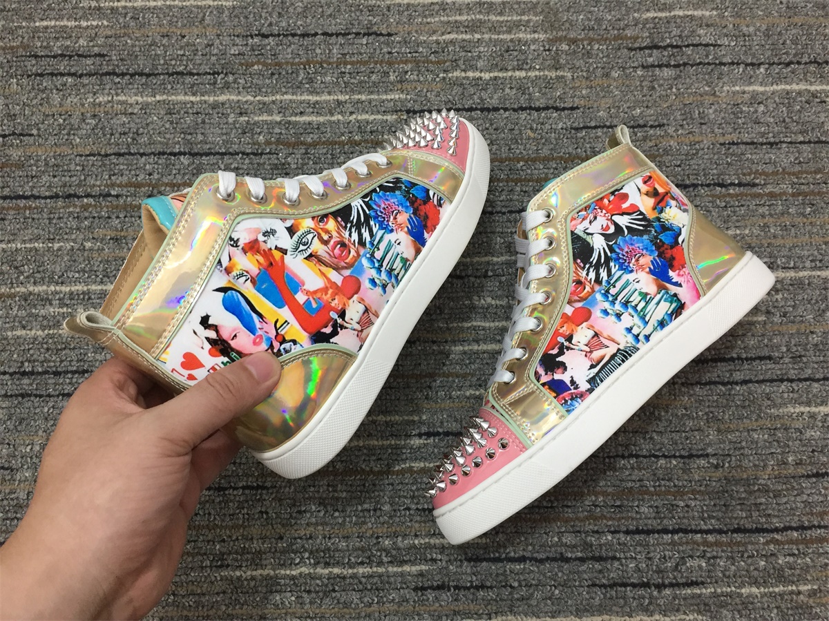 Men Women C*hristian L*ouboutin Top Sneaker