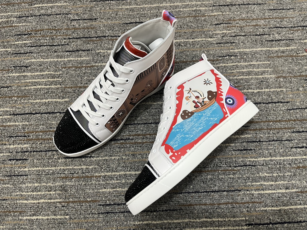 Men Women C*hristian L*ouboutin Top Sneaker