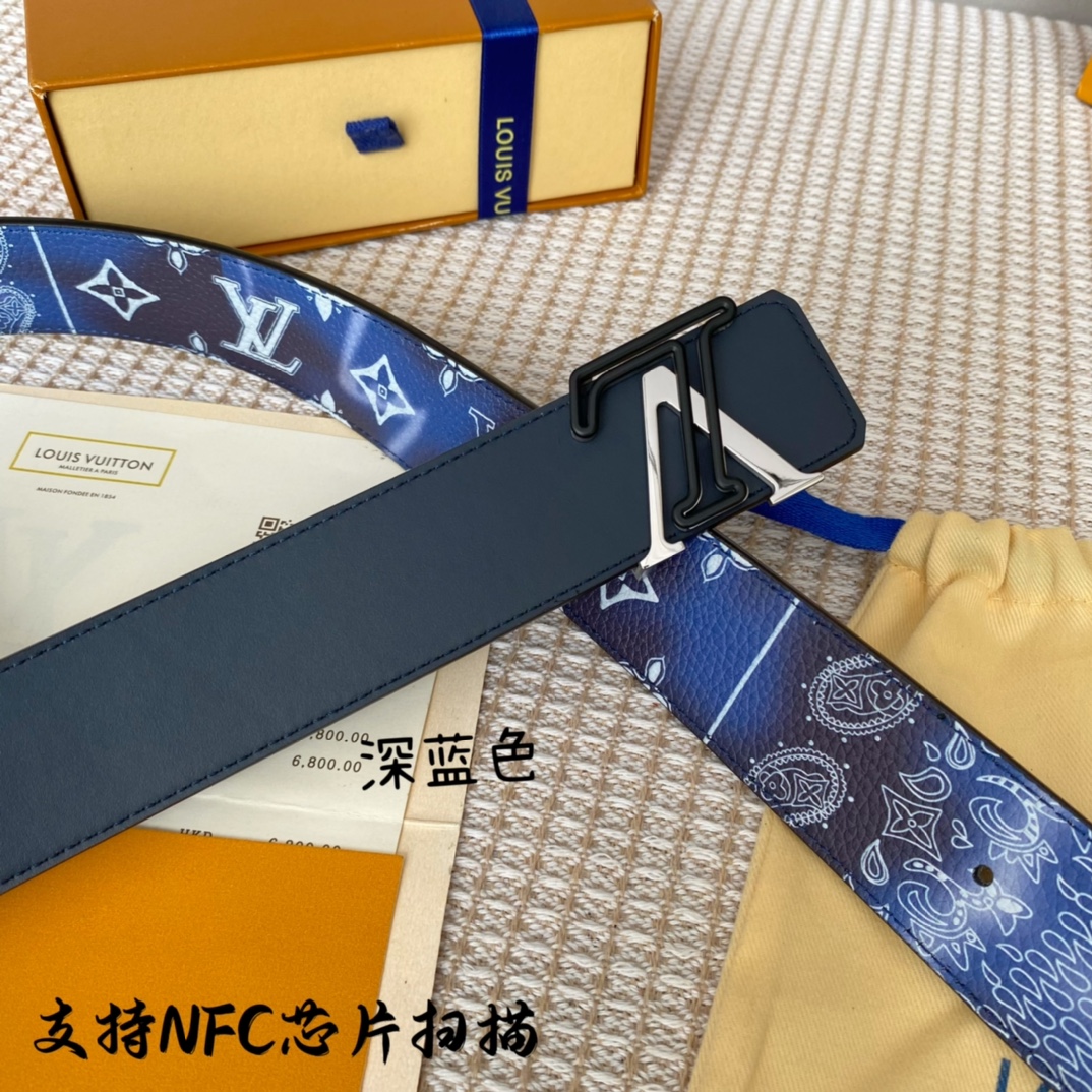 L*ouis V*uitton Belts Top Quality 40MM