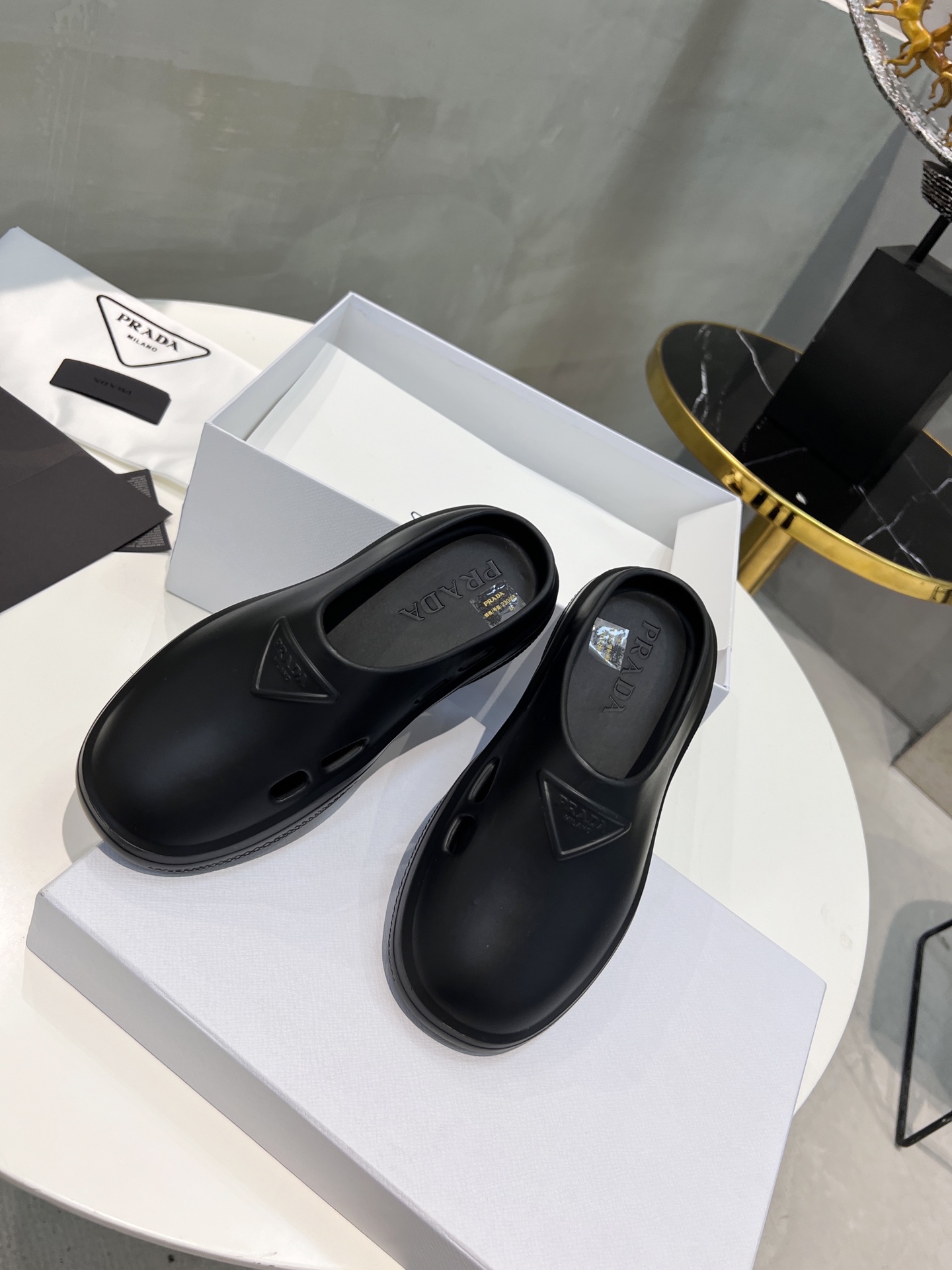 Men Women P*rada Sandals Top