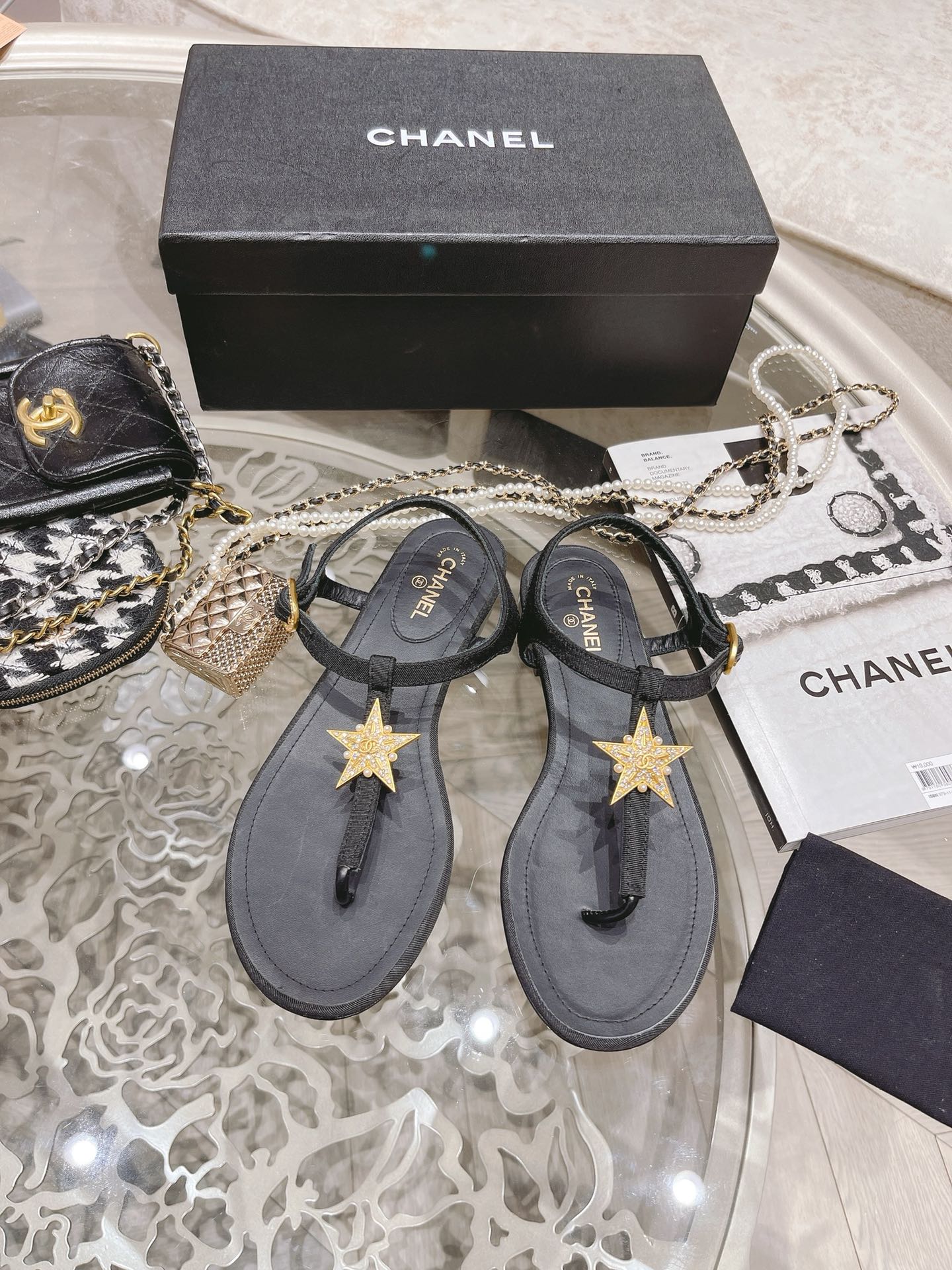 Women C*hanel Top Sandals