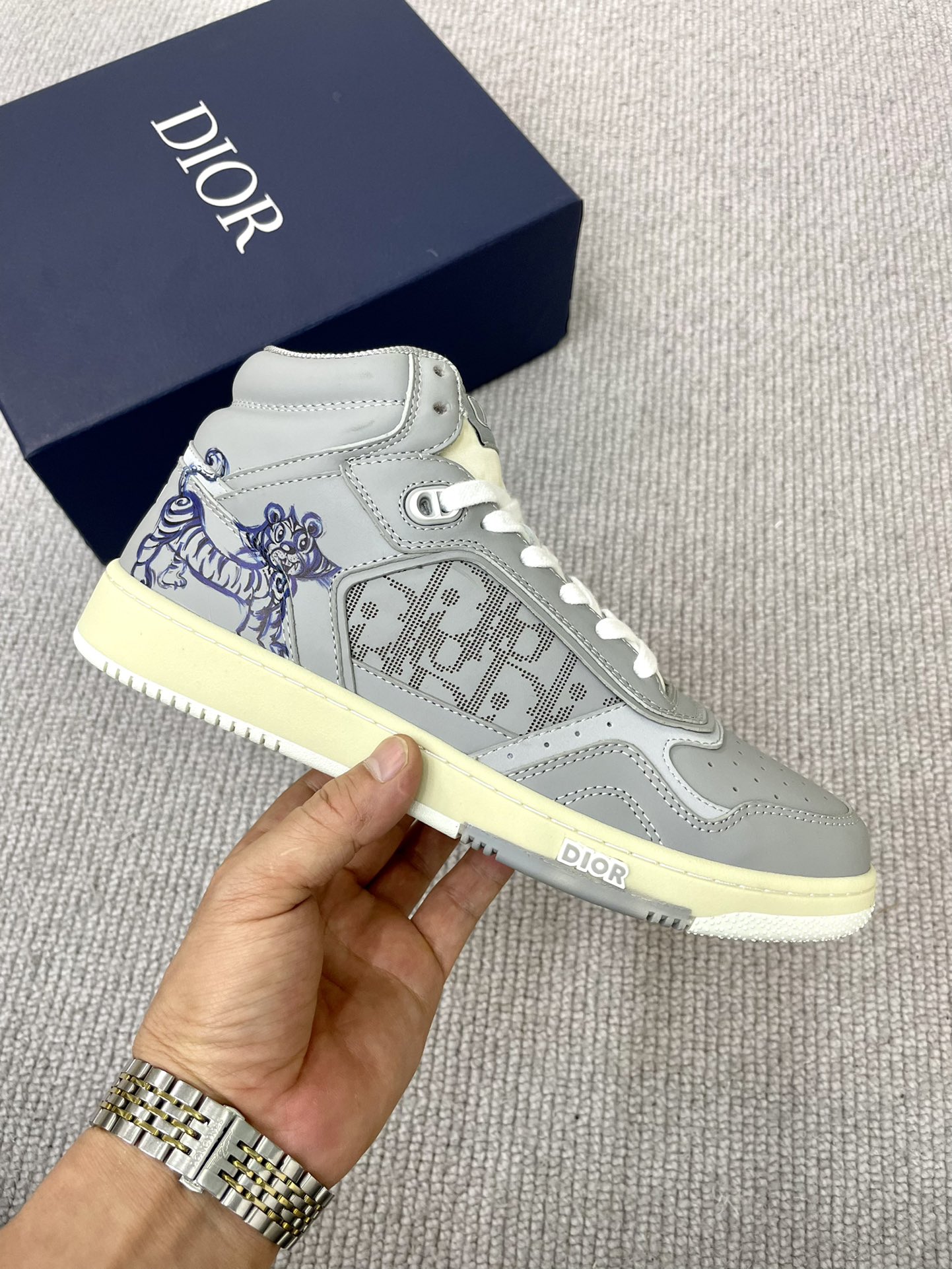 Men D*ior Top Sneakers