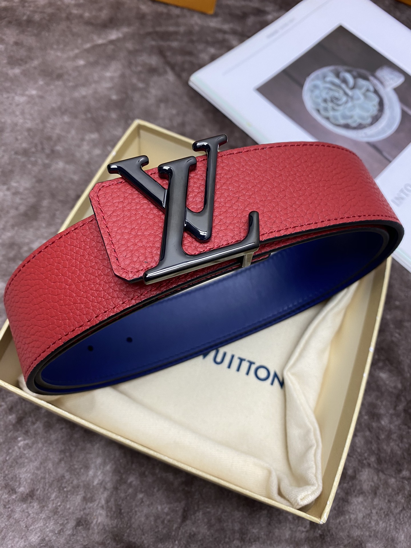 L*ouis V*uitton Belts Top Quality 40MM