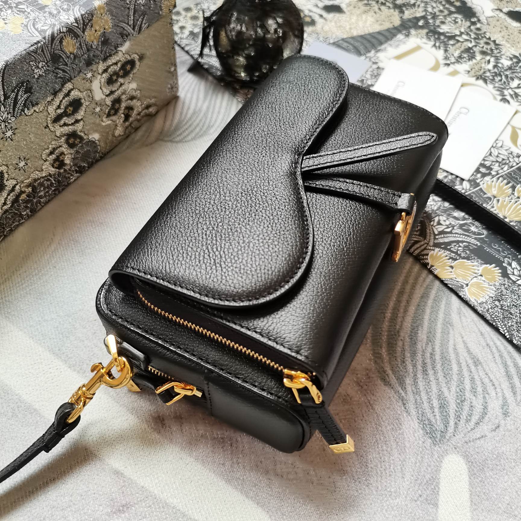 D*ior Bag Top Quality 19*10.5*5CM