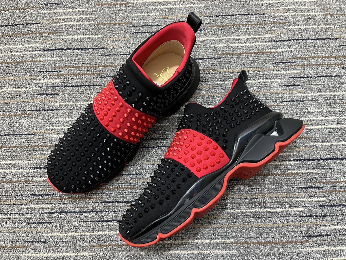 Men Women C*hristian L*ouboutin Top Sneakers