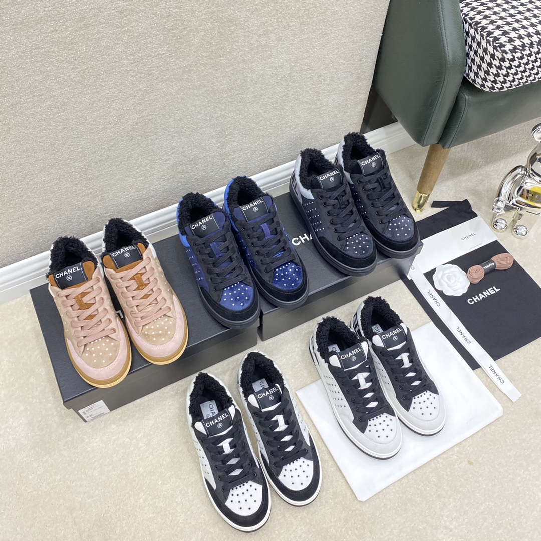 Women C*hanel Top Sneaker