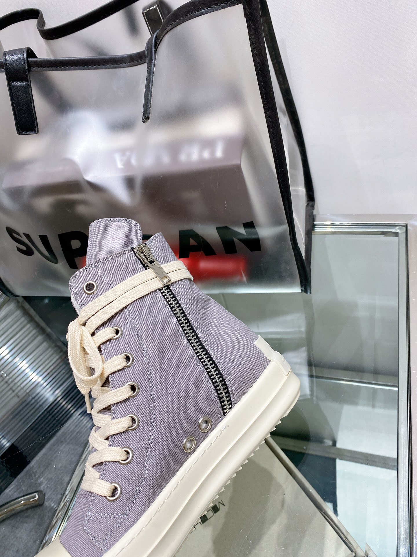 Men Women R*ick O*wens Top Sneaker