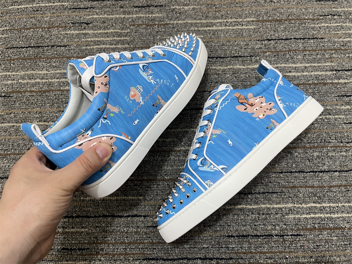 Men Women C*hristian L*ouboutin Top Sneaker