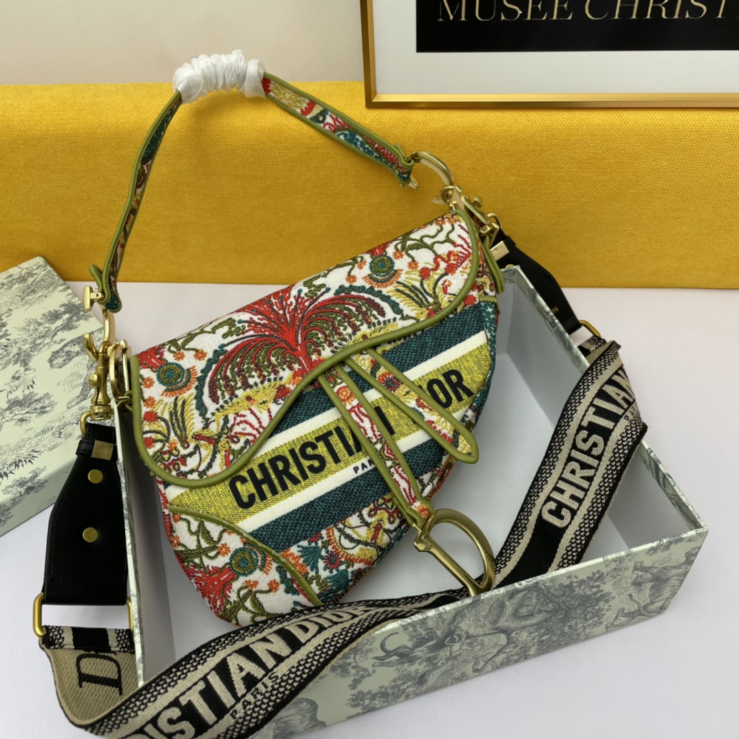 D*ior Top Bag 24*6*18cm