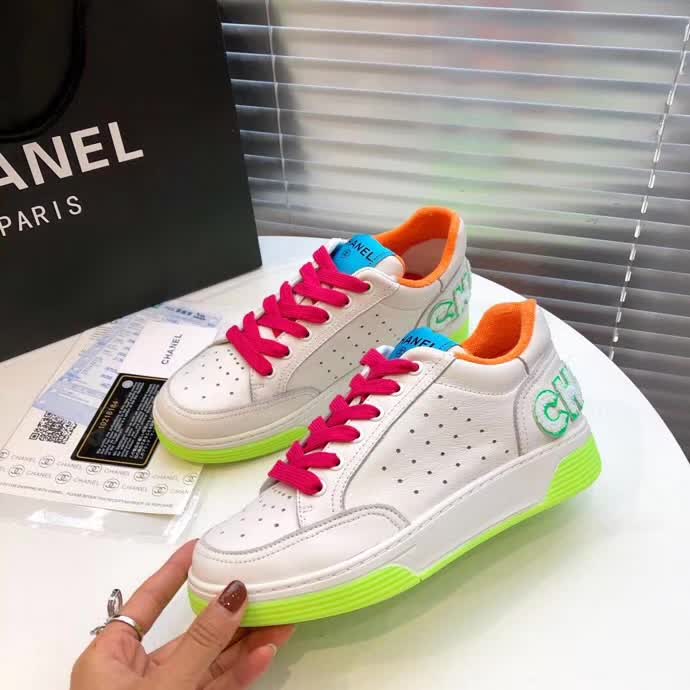 Women C*hanel Top Sneaker
