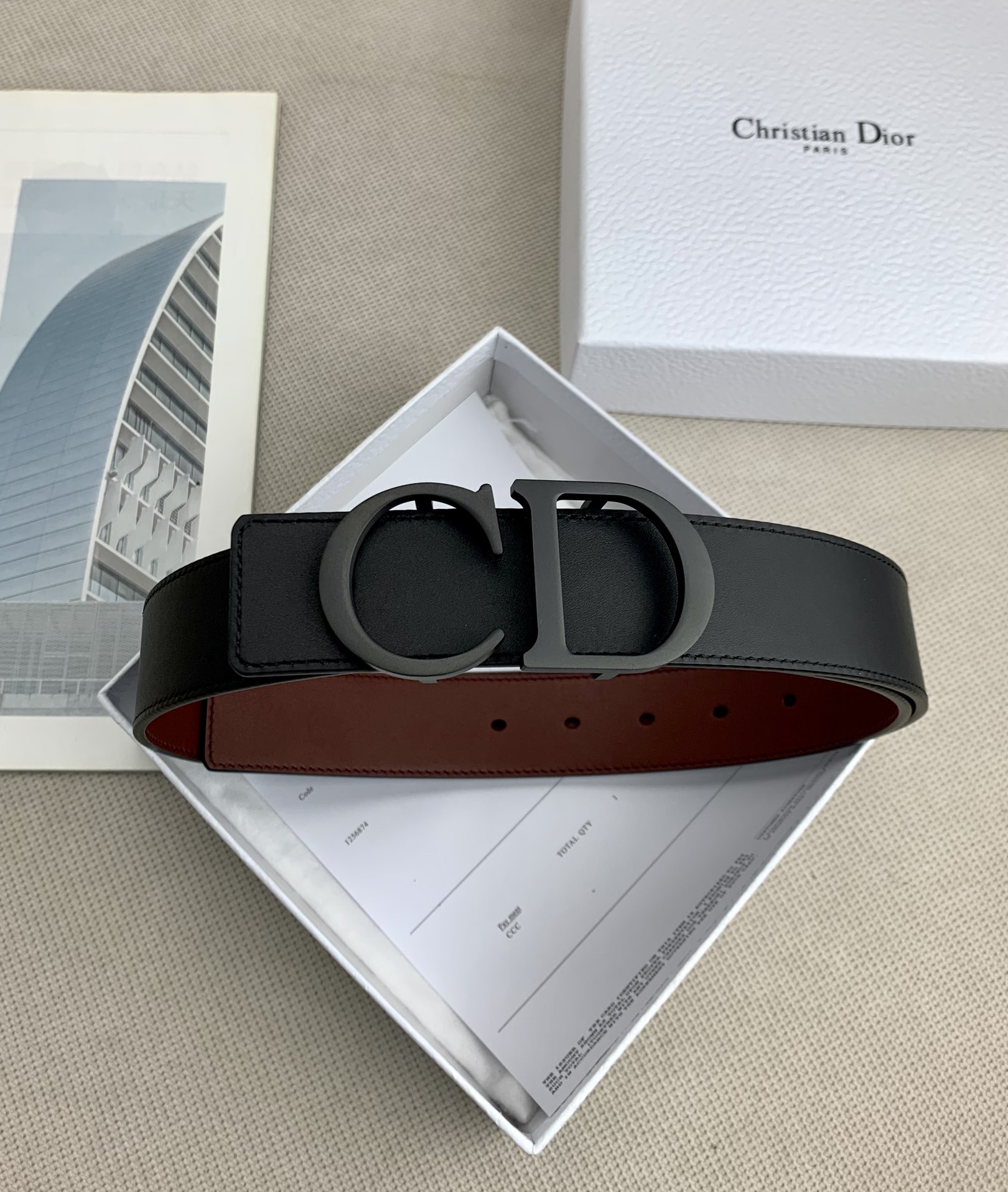 D*ior Belts Top Quality 35MM