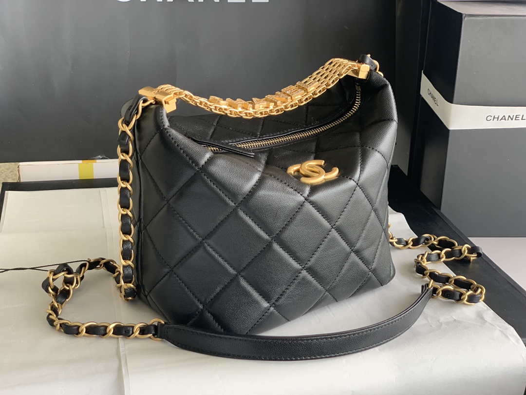 C*hanel Top Bag 18*21*12CM