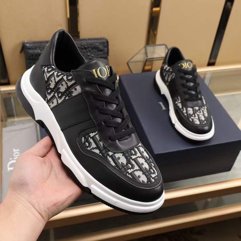 Men D*ior Top Sneaker