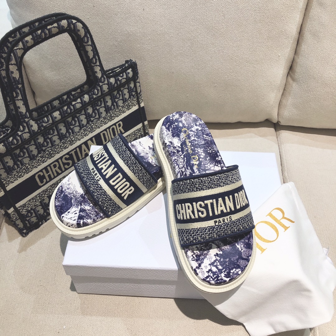 Women D*ior Top Sandals