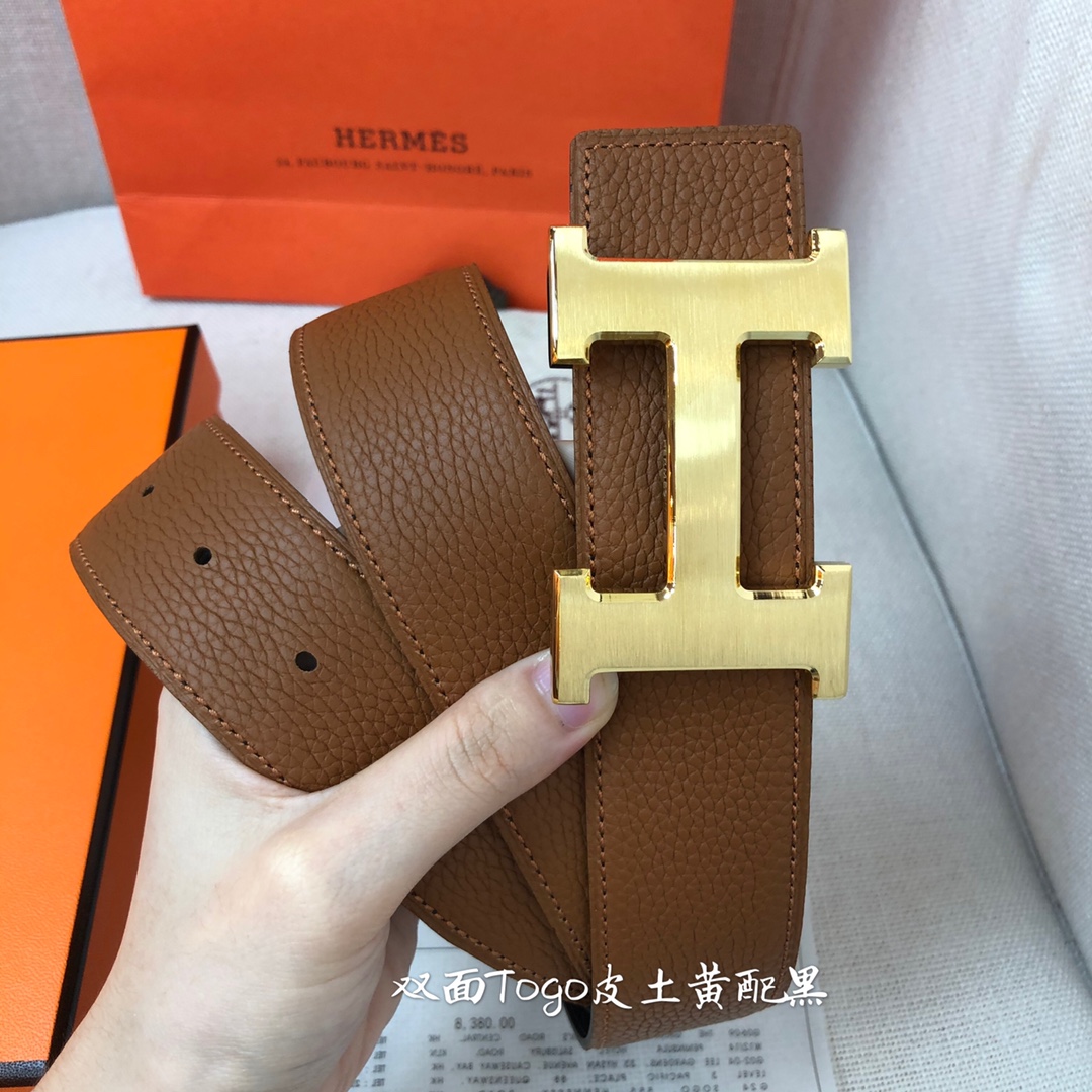 H*ermes Belts Top Quality 3.8CM