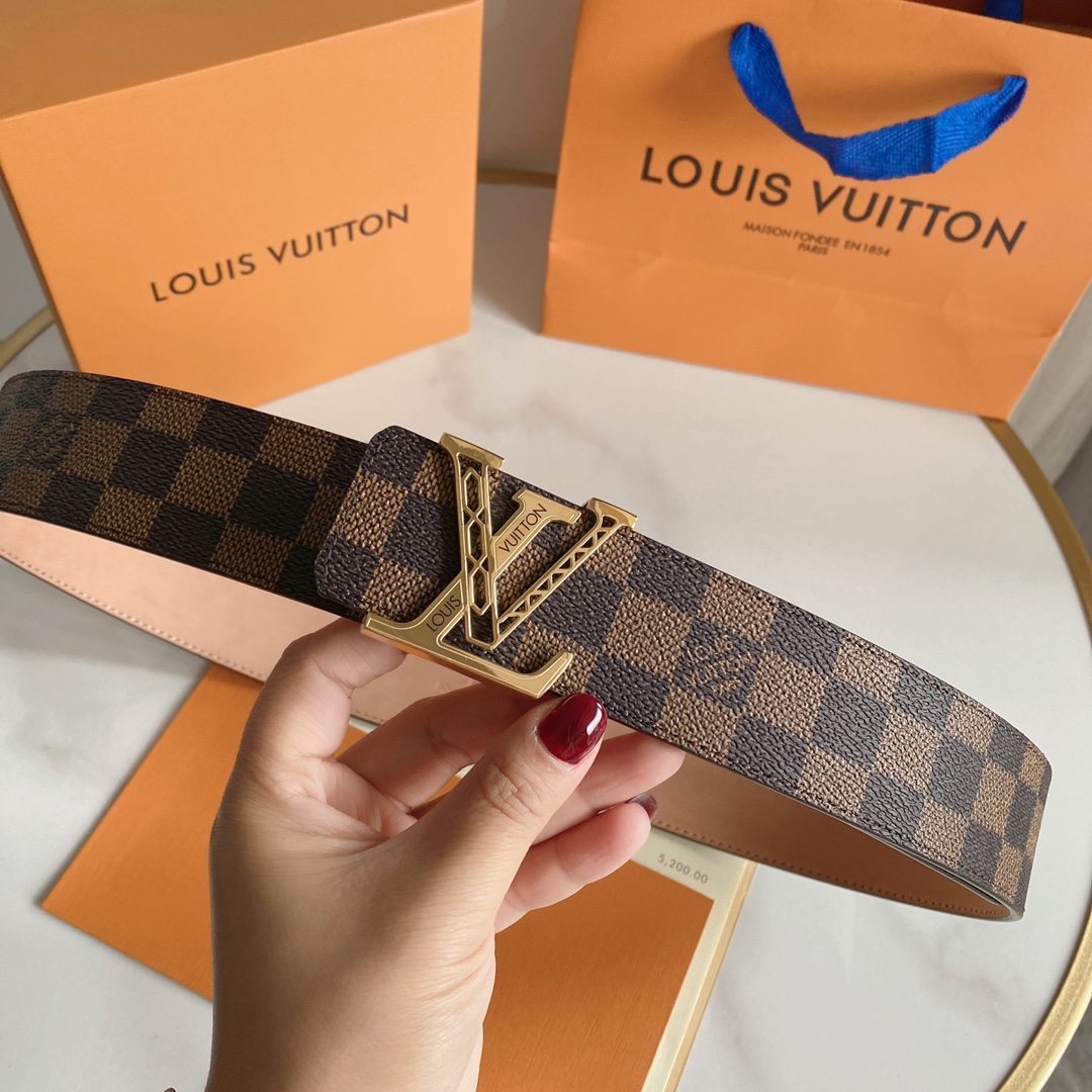 L*ouis V*uitton Belts Top Quality 40MM