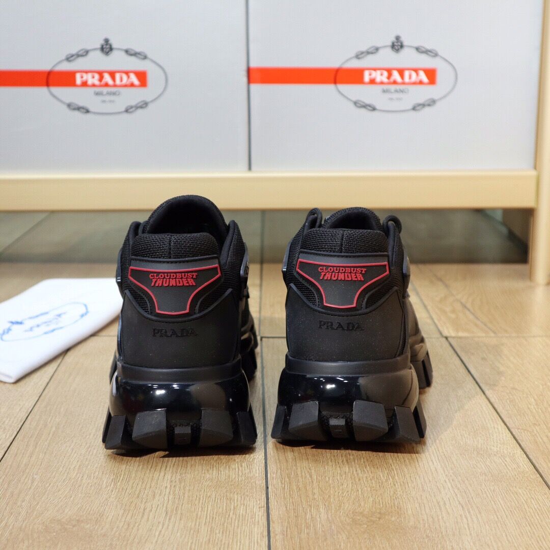 Men Women P*rada Top Sneaker