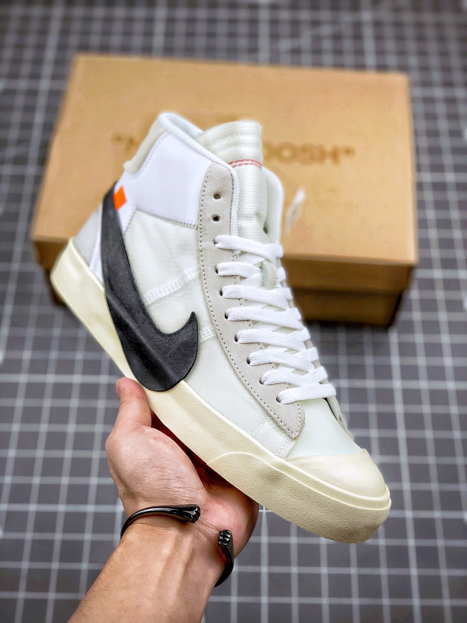 from OFF-WHITE X NIKE BLAZER MID