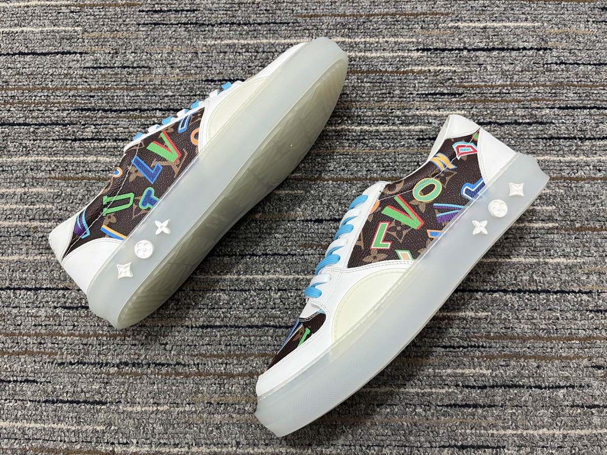 Men L*ouis V*uitton Top Sneakers