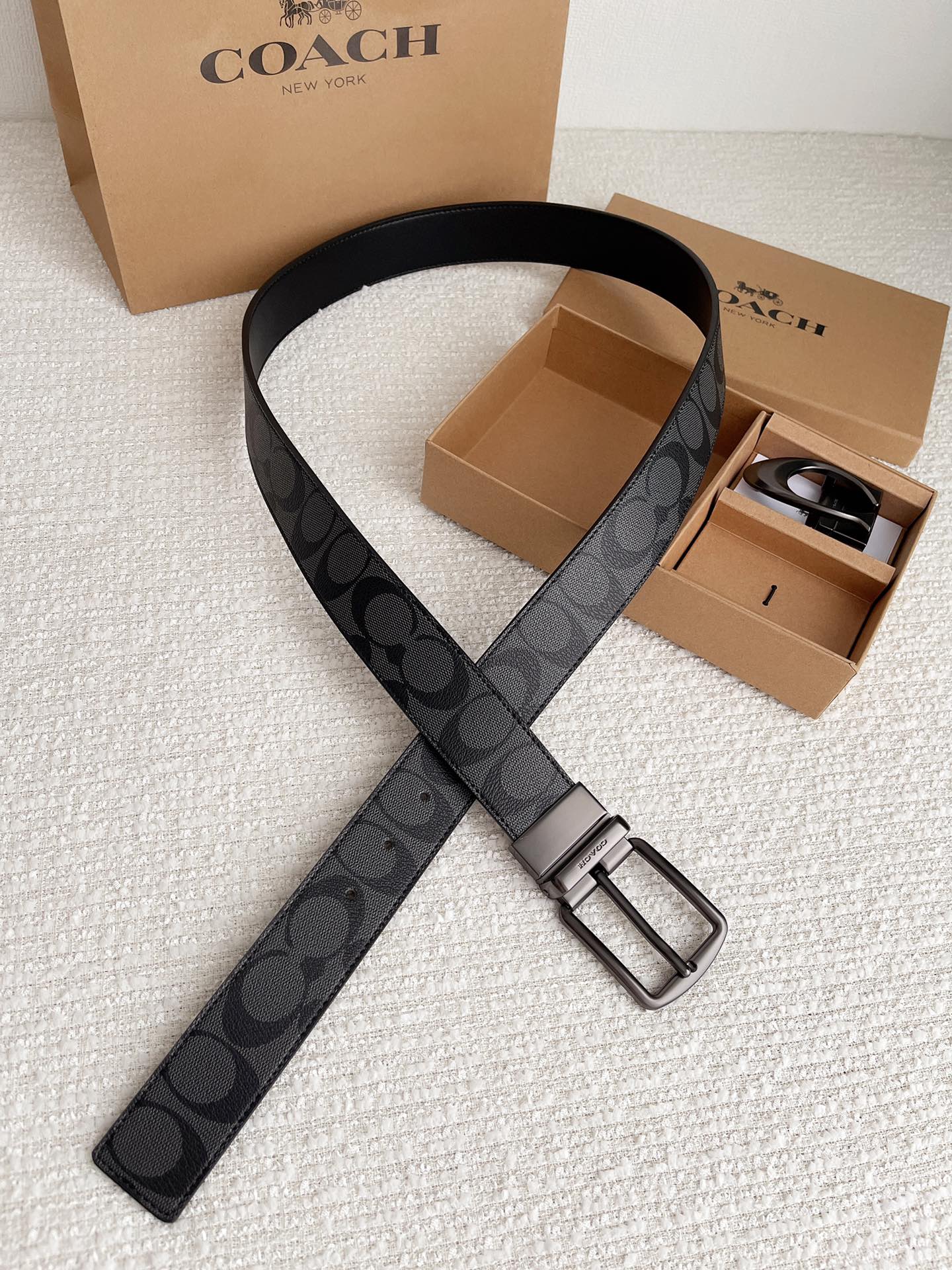 C*oach Belts Top Quality 37MM