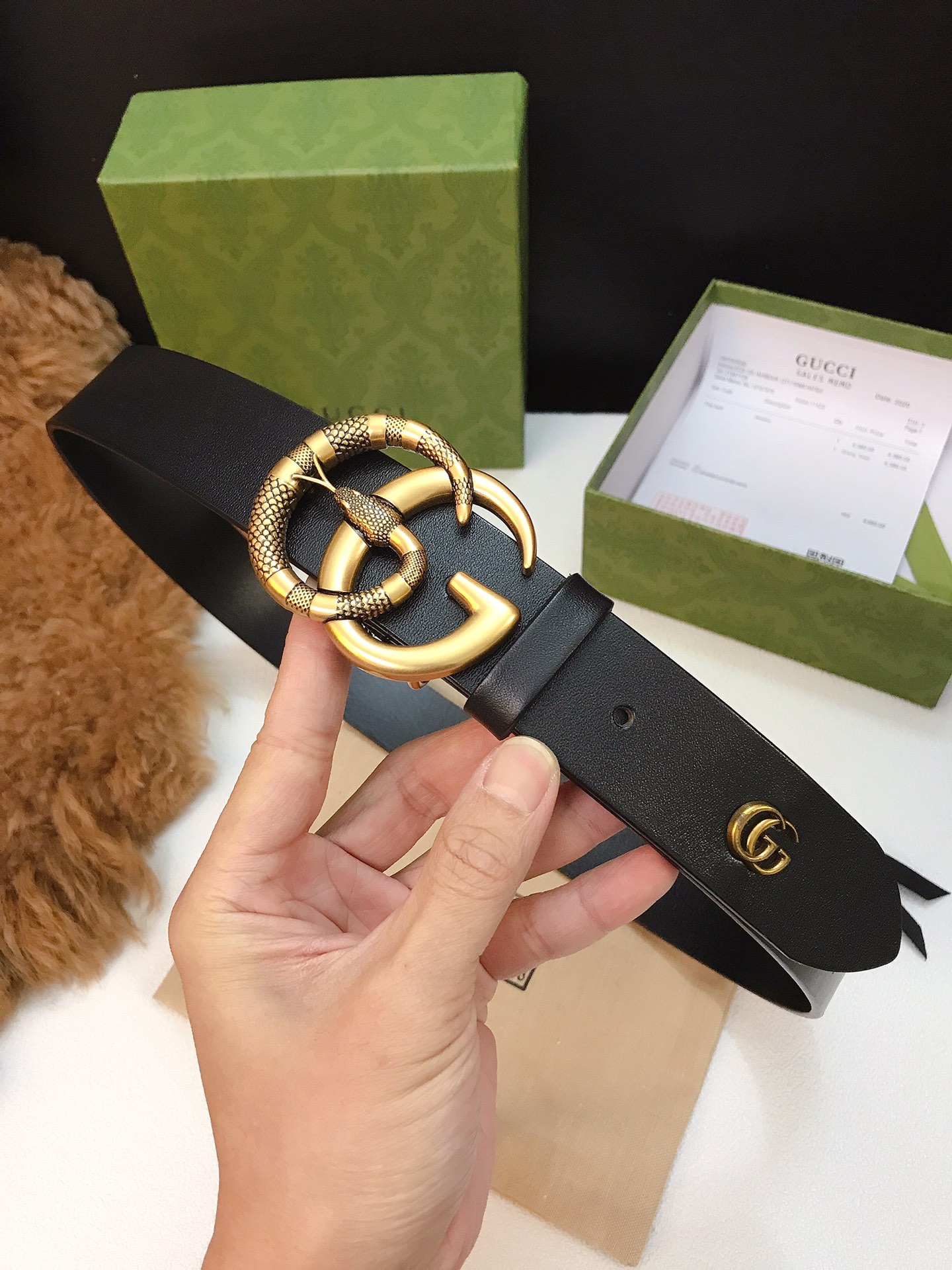 G*ucci Belts Top Quality 38MM