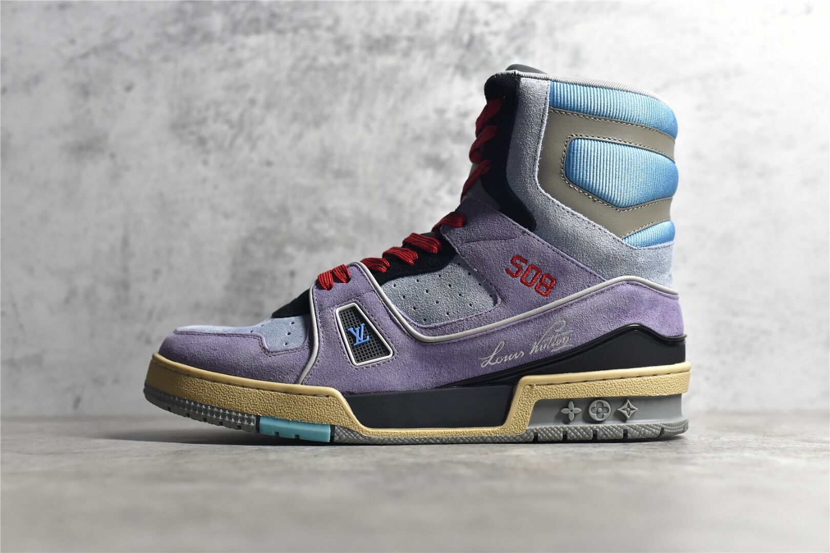 Men L*ouis V*uitton Top Sneakers