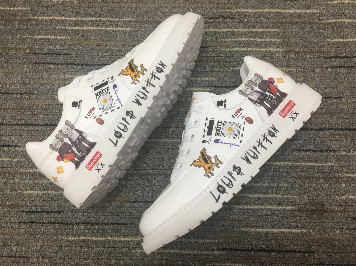 Men L*ouis V*uitton Top Sneakers