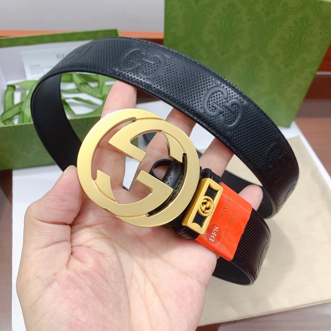 G*ucci Belts Top Quality 38MM
