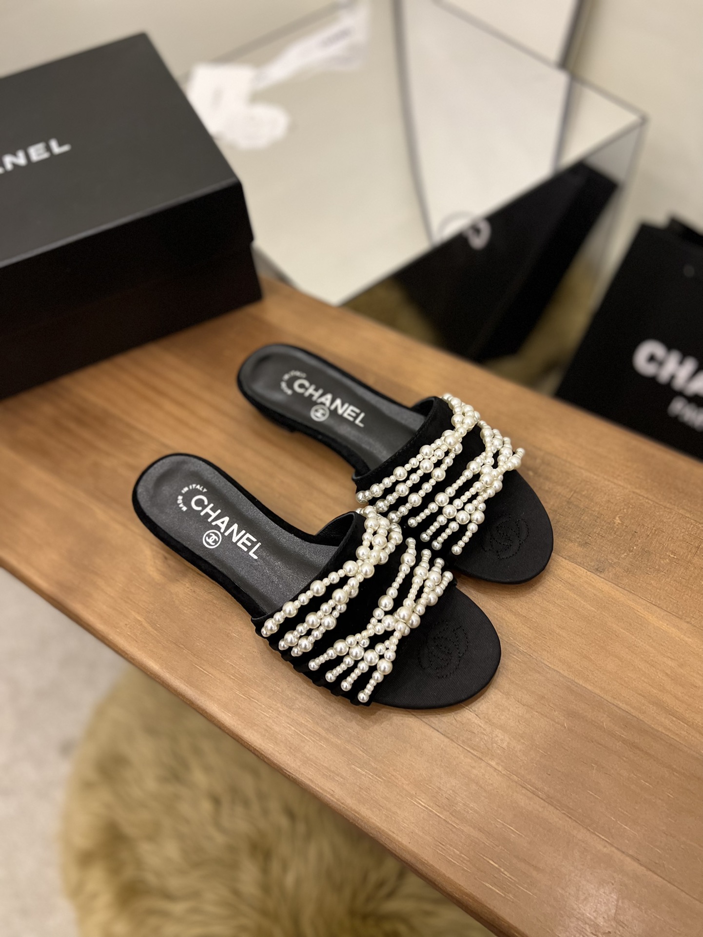 Women C*hanel Top Sandals