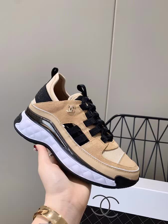 Women C*hanel Top Sneaker