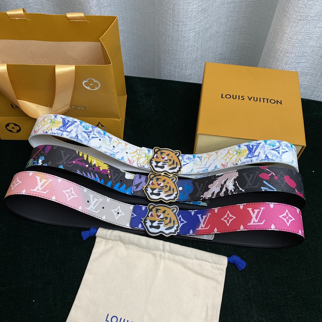 L*ouis V*uitton Belts Top Quality 40MM
