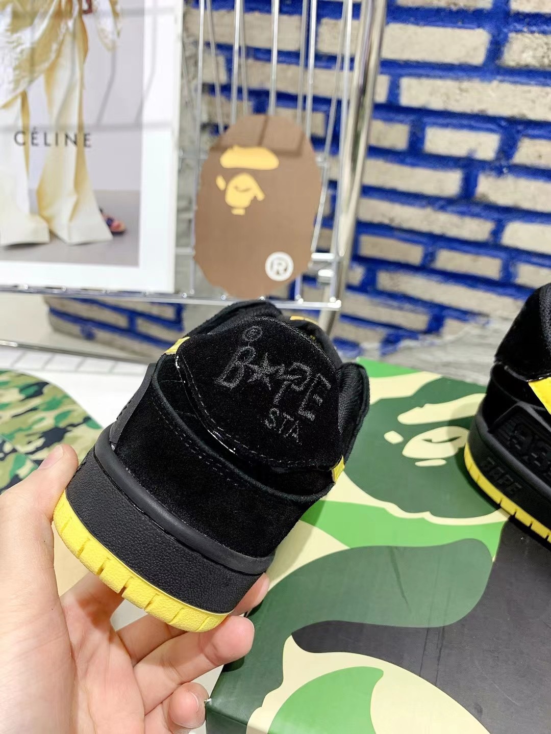 Men Women B*ape Top Sneaker