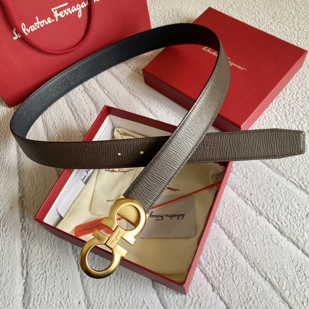 F*erragamo Belts Top Version 3.5cm