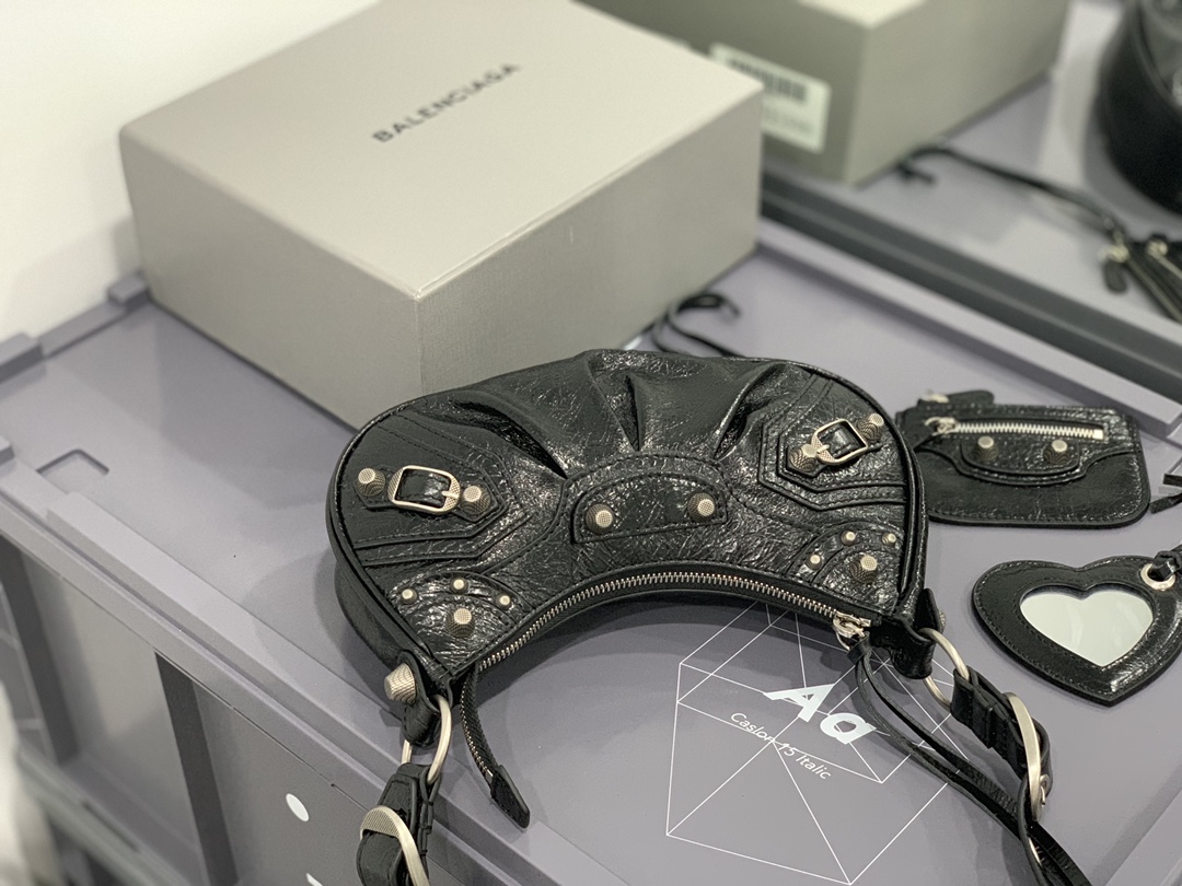 B*alenciaga Bag Top Quality 25x16x6.5CM