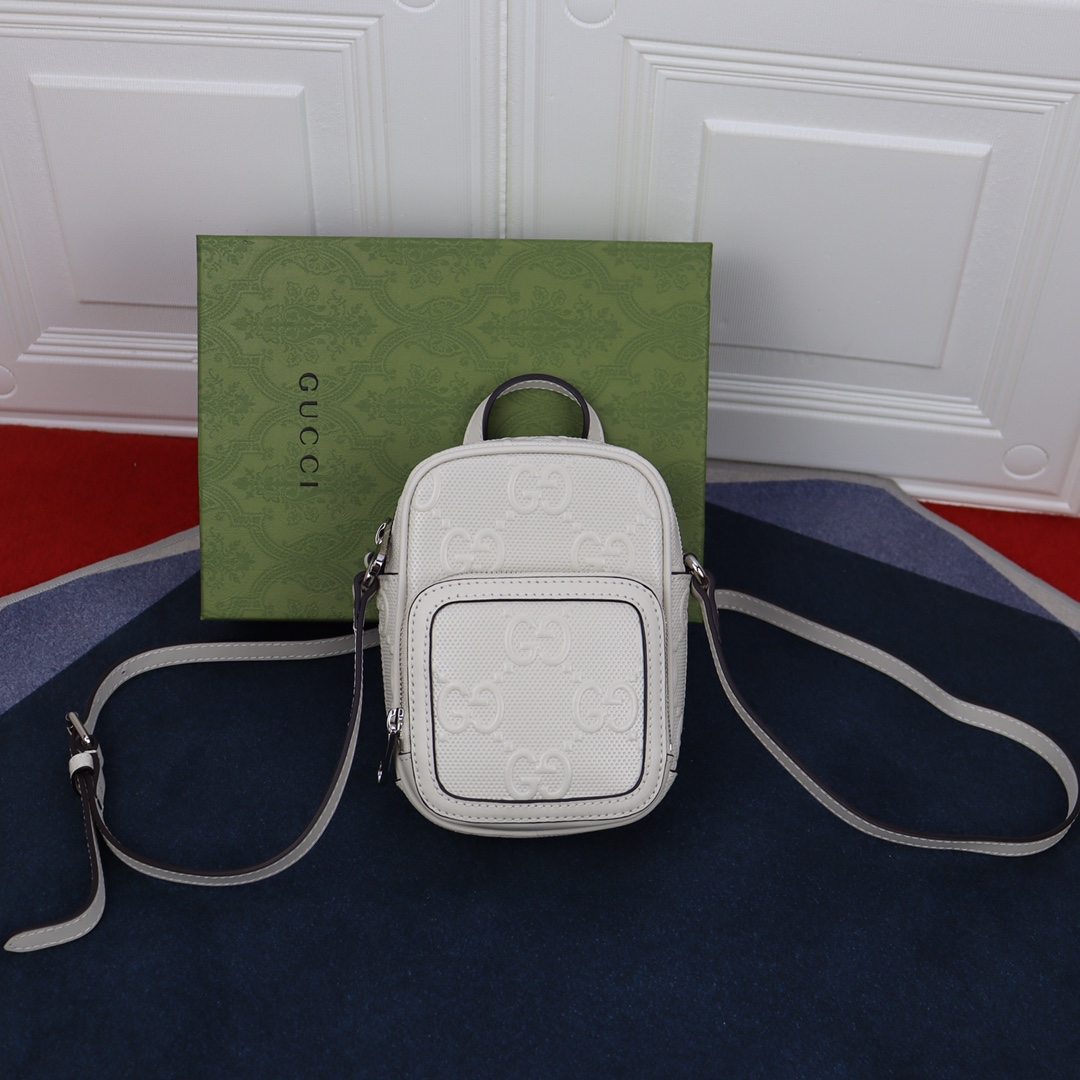 G*ucci Bag Top Quality 12*16*7CM