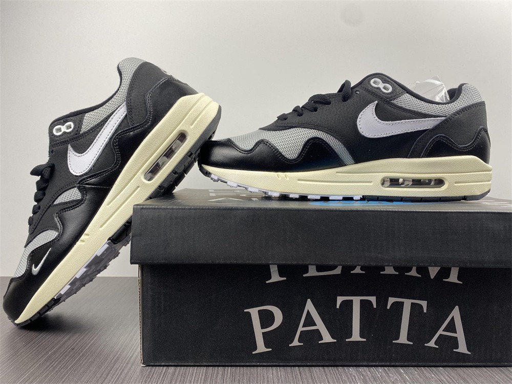 from Nike Air Max 1 Patta Waves Black DQ0299-001