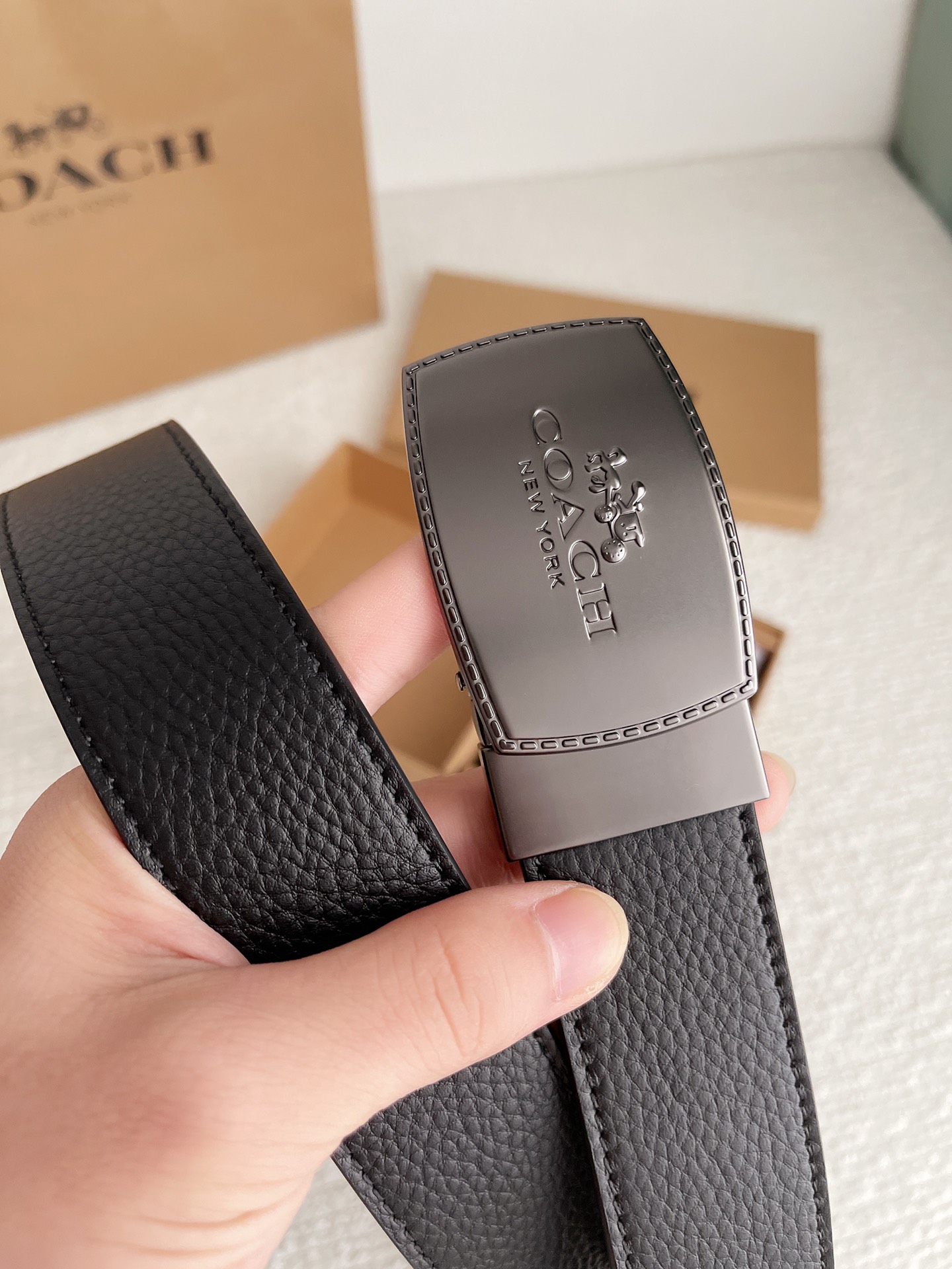 C*oach Belts Top Quality 37MM