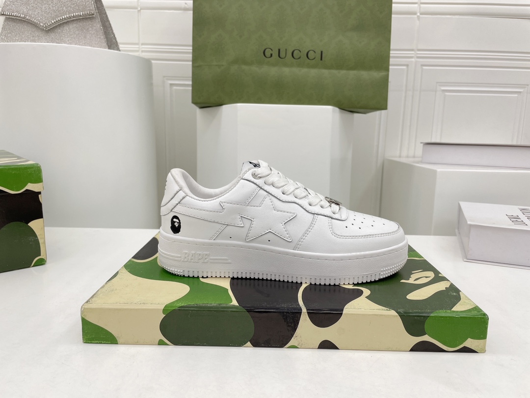 Men Women B*ape Top Sneaker