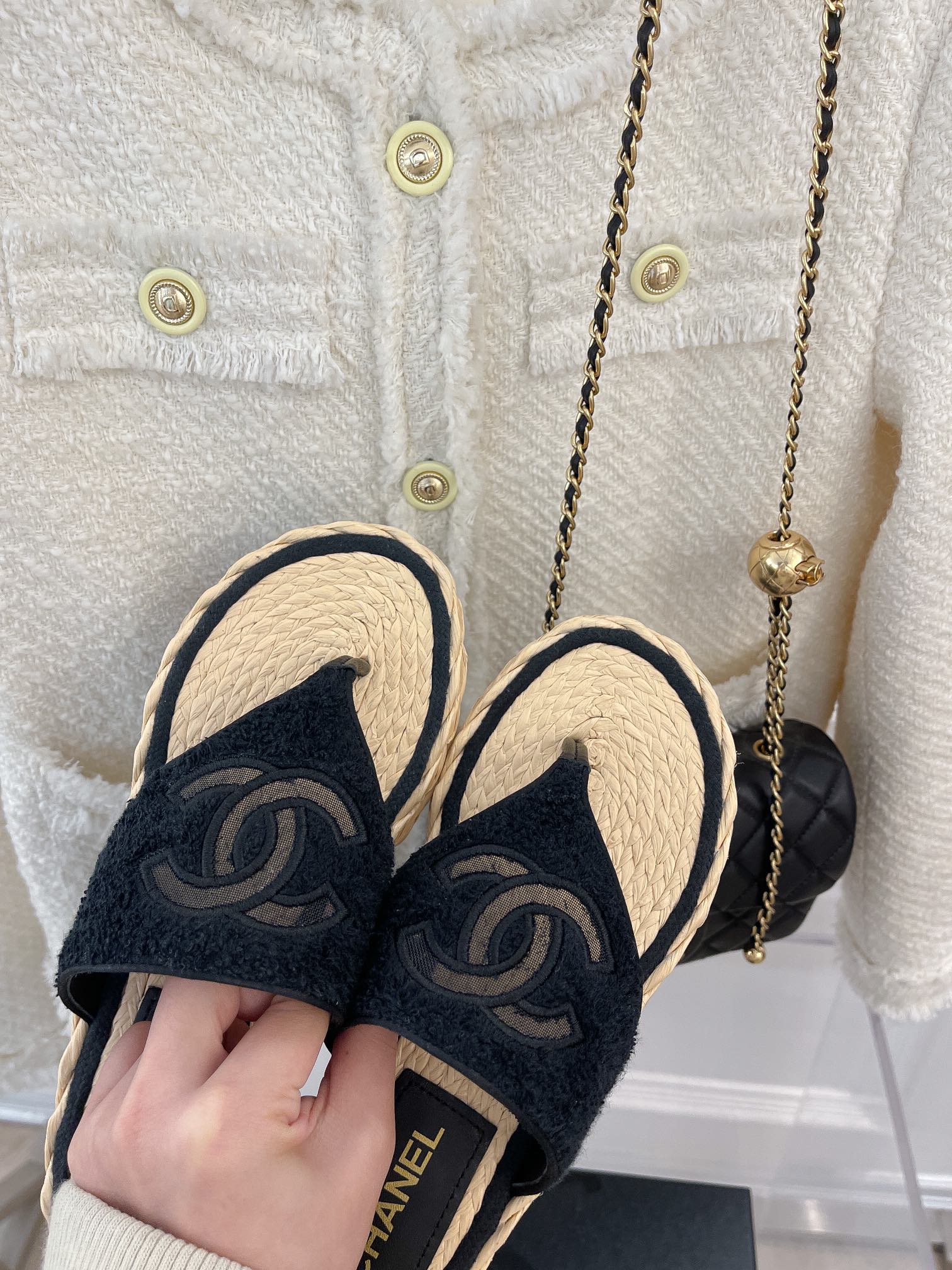 Women C*hanel Top Sandals