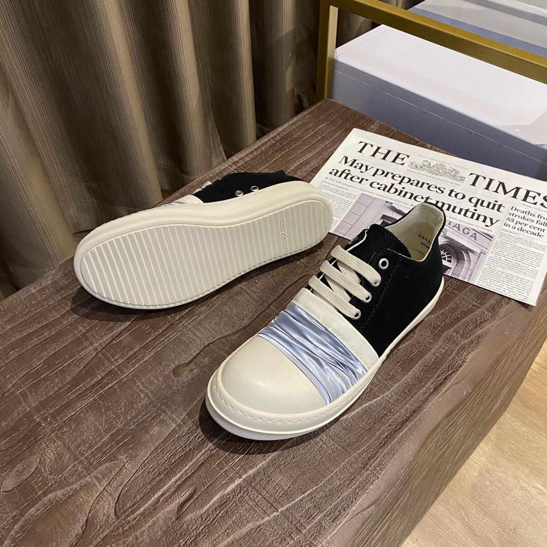 Men Women R*ick O*wens Top Sneaker